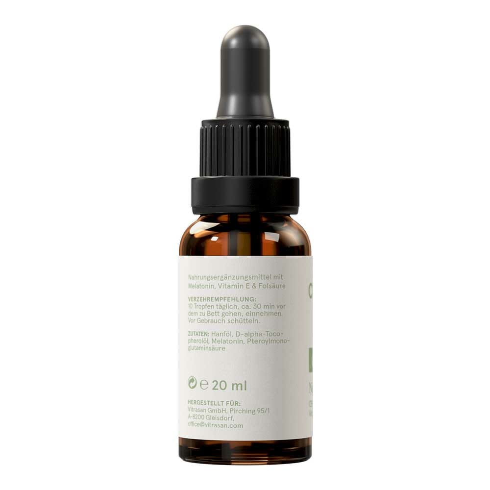 CBD Vital - Ursprung Night + Melatonin, Hinteransicht rechts